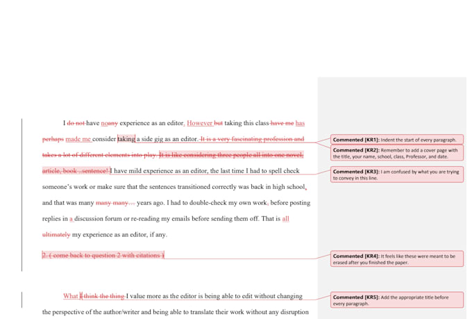 edit your fantasy or romance novel